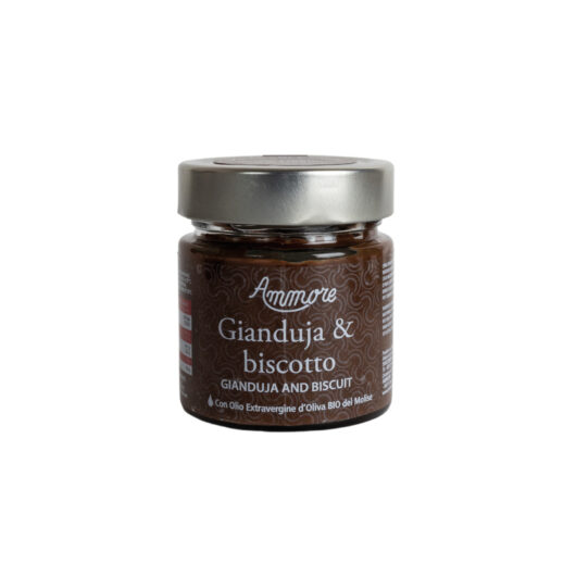 Gianduia Cream and biscuit