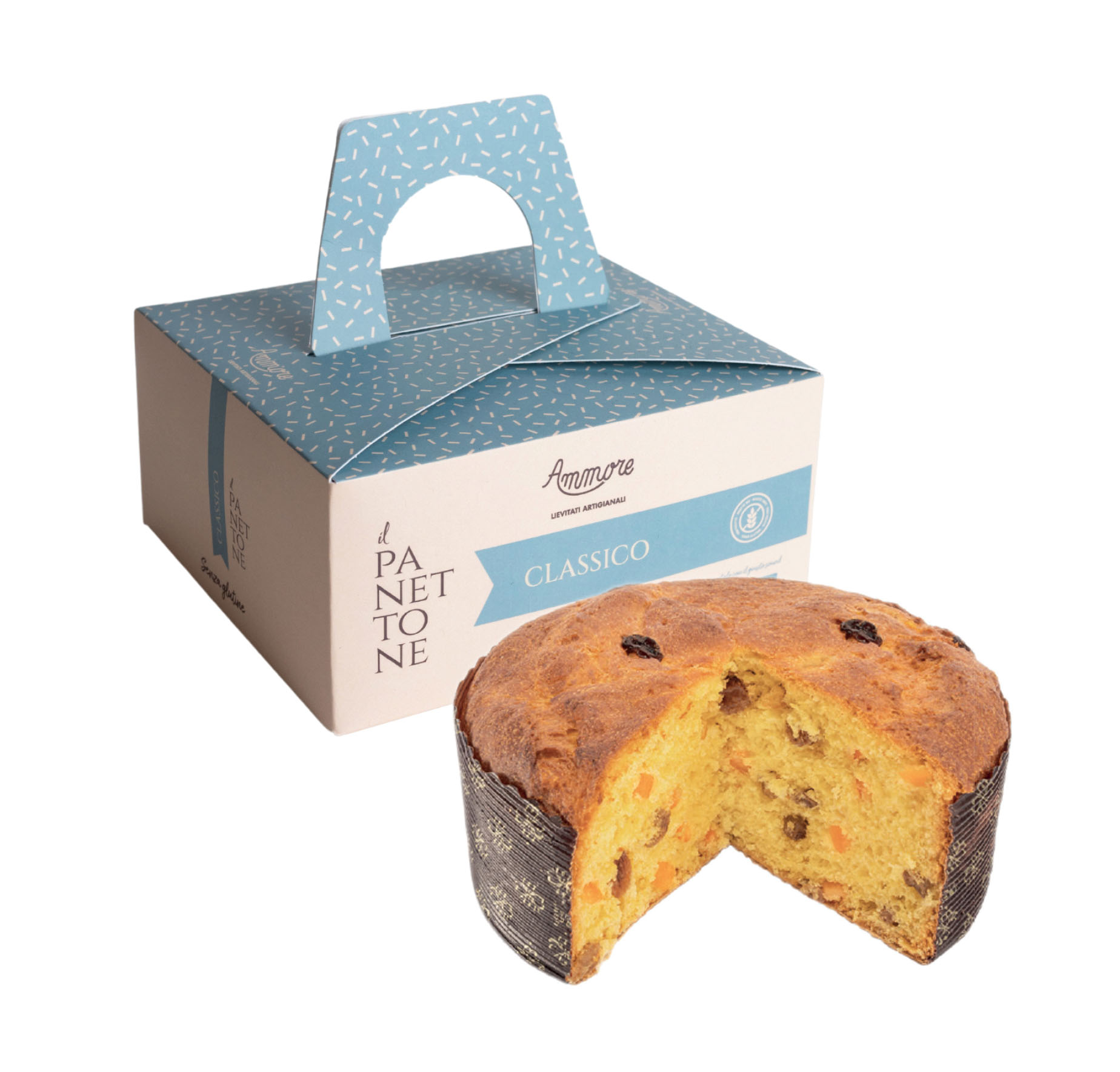 Panettone artisanal Classique sans gluten - Ammore