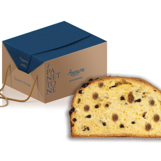 Panettone artigianale <br> Fico bianco del Cilento e uvetta Corinto