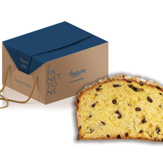 Panettone artigianale <br> Mandorlato senza canditi